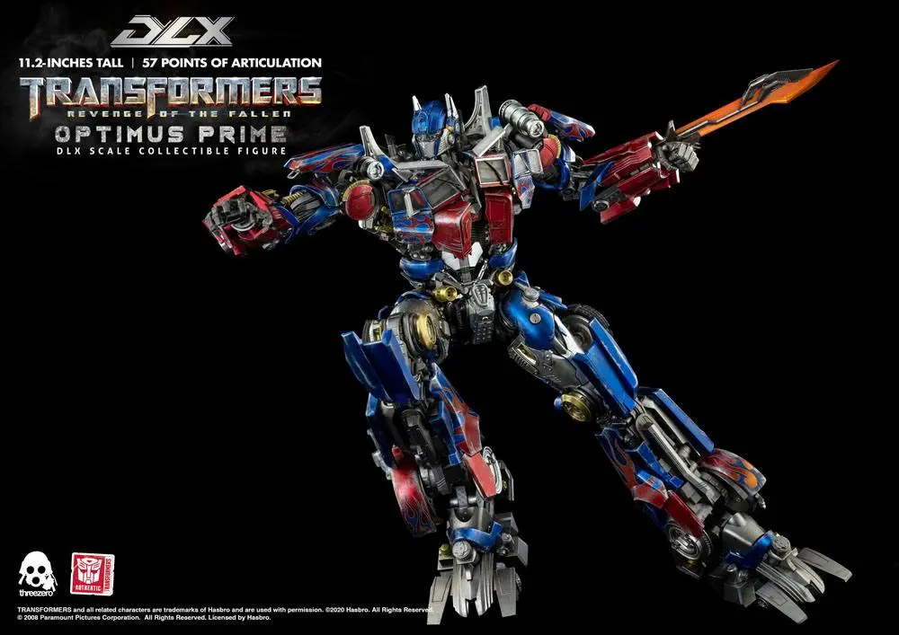 Transformers: Revenge of the Fallen figurina de acțiune DLX 1/6 Optimus Prime 28 cm poza produsului