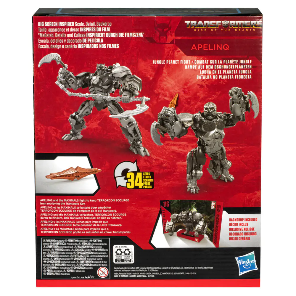 Transformers Rise of the Beast Studio Series figurină Apeling 21,6cm poza produsului