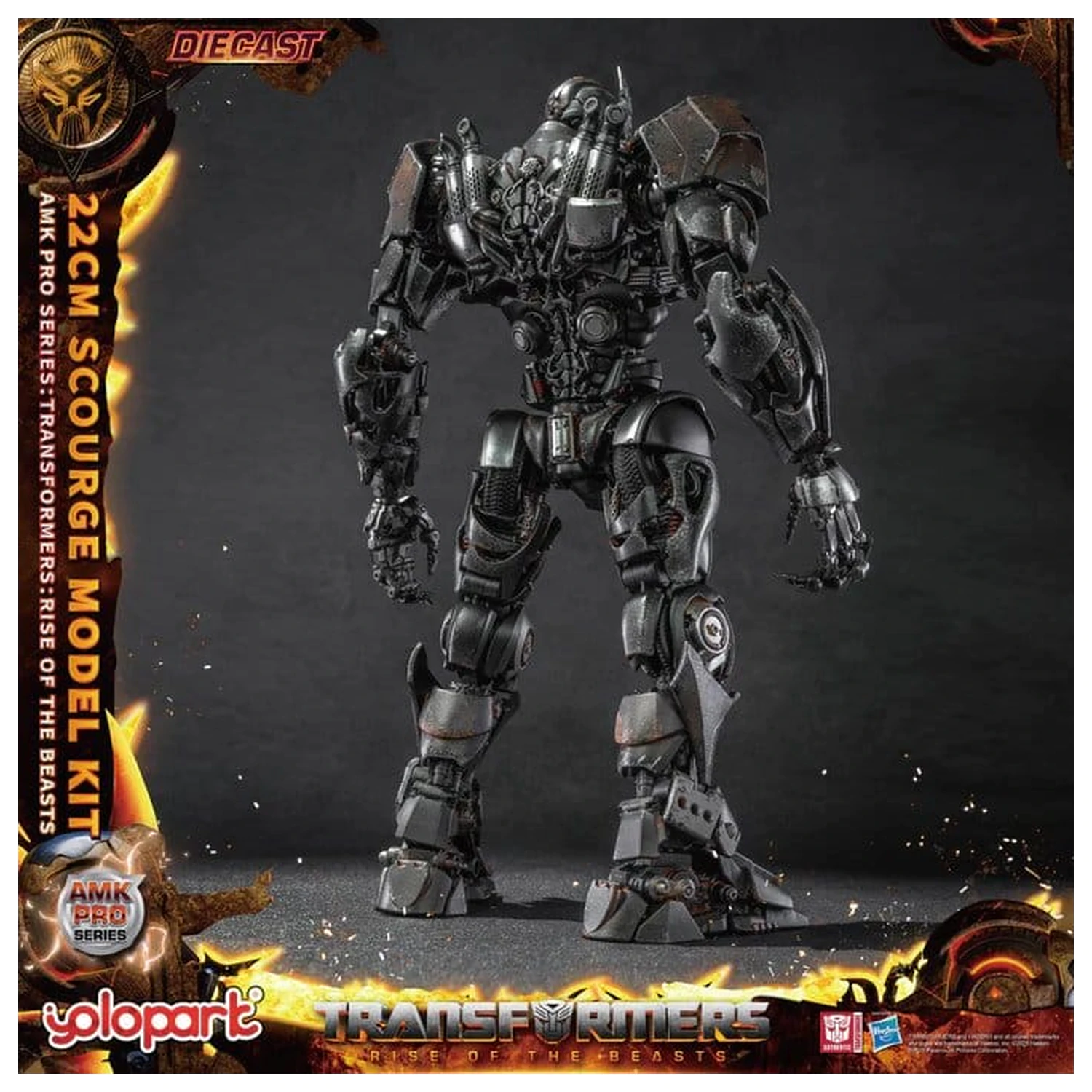 Transformers: Rise of the Beasts AMK Pro Series Model Kit Scourge (Oversea Version) 22 cm poza produsului