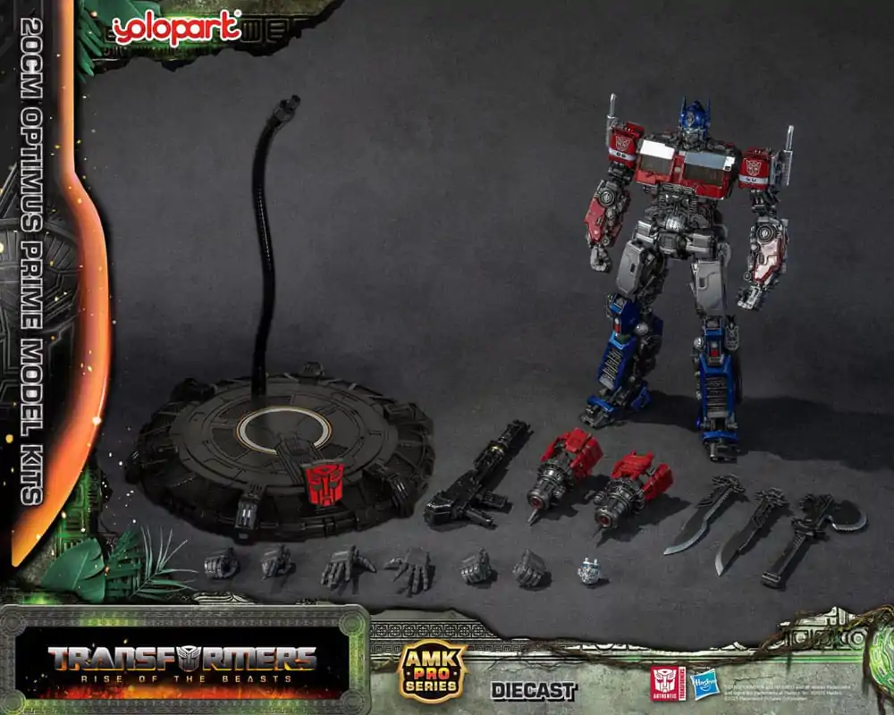 Transformers: Rise of the Beasts AMK Pro Series Kit Model Plastic Optimus Prime (Oversea Version) 20 cm poza produsului