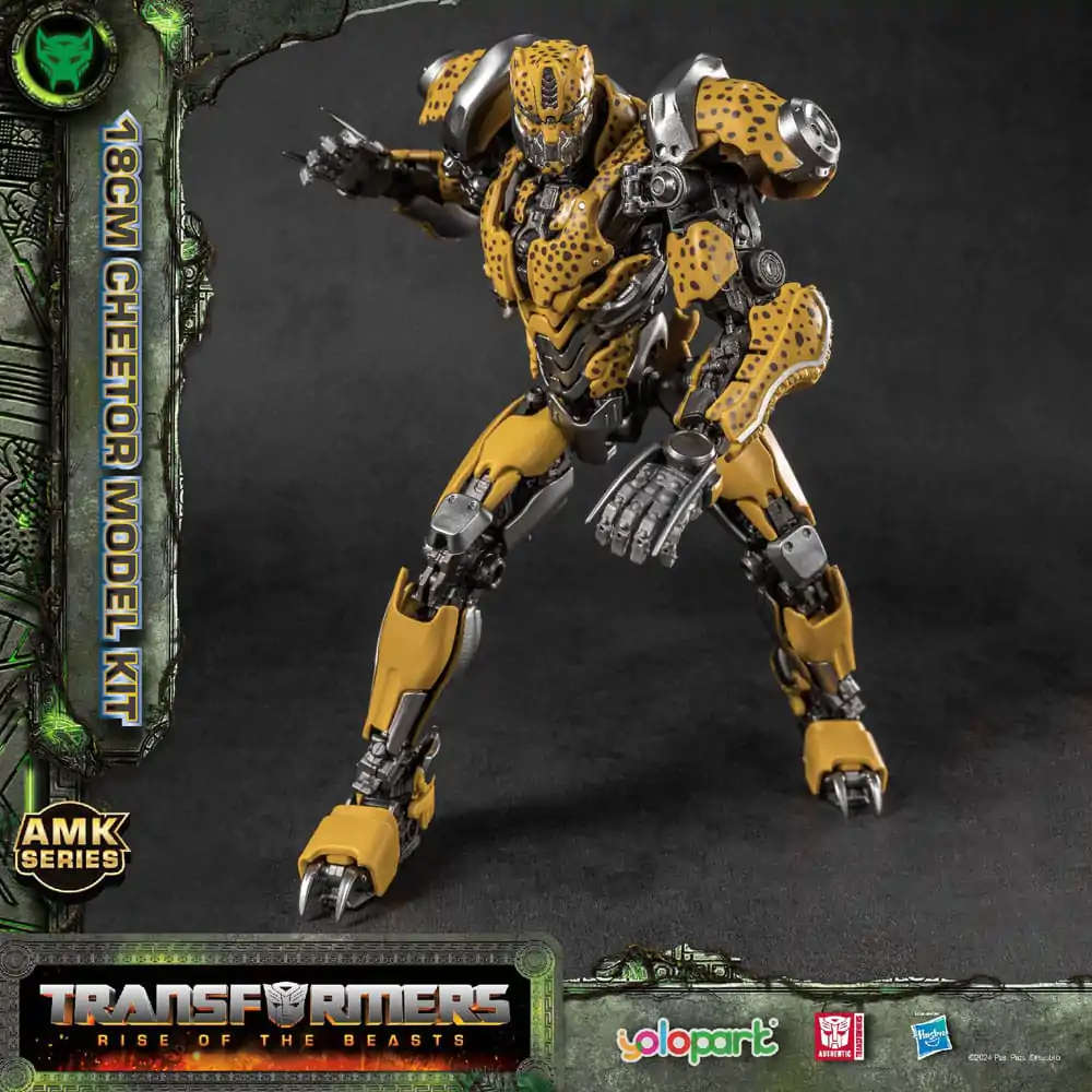 Transformers: Rise of the Beasts AMK Series Kit Model Plastic Cheetor 22 cm poza produsului