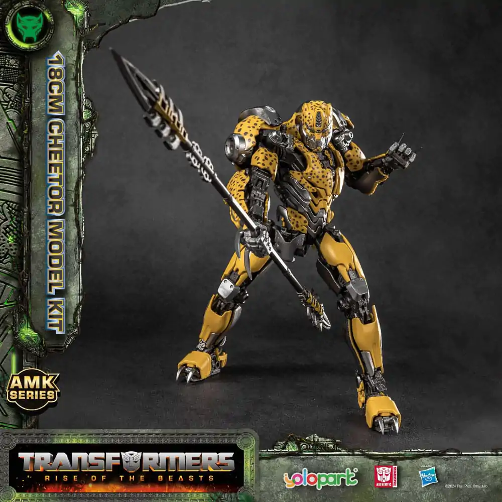 Transformers: Rise of the Beasts AMK Series Kit Model Plastic Cheetor 22 cm poza produsului