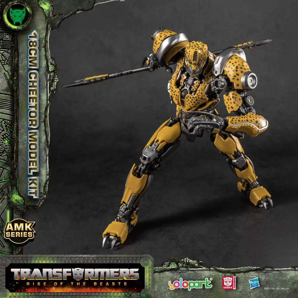 Transformers: Rise of the Beasts AMK Series Kit Model Plastic Cheetor 22 cm poza produsului