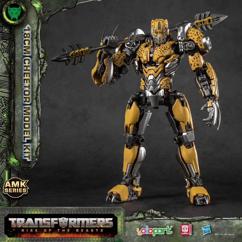 Transformers: Rise of the Beasts AMK Series Kit Model Plastic Cheetor 22 cm poza produsului