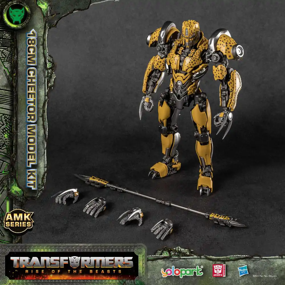 Transformers: Rise of the Beasts AMK Series Kit Model Plastic Cheetor 22 cm poza produsului