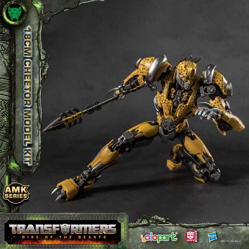 Transformers: Rise of the Beasts AMK Series Kit Model Plastic Cheetor 22 cm poza produsului