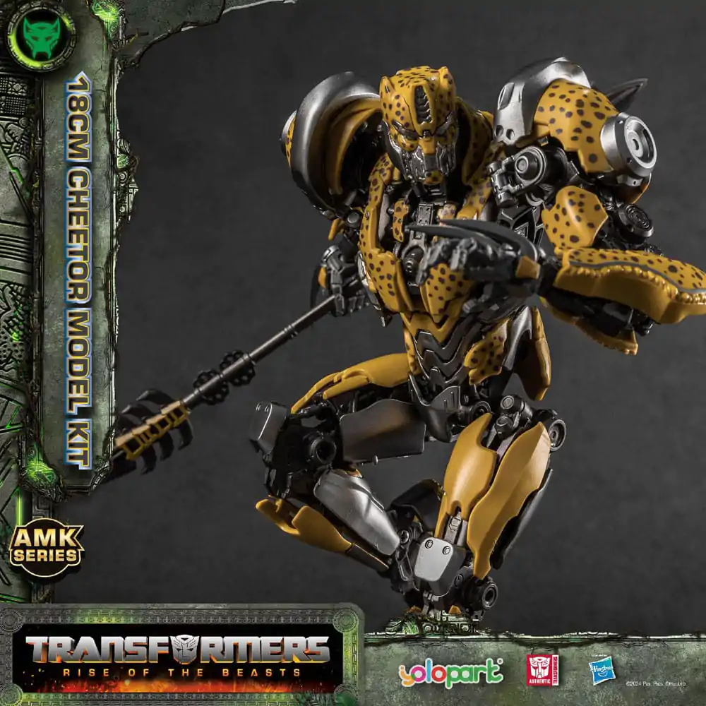 Transformers: Rise of the Beasts AMK Series Kit Model Plastic Cheetor 22 cm poza produsului