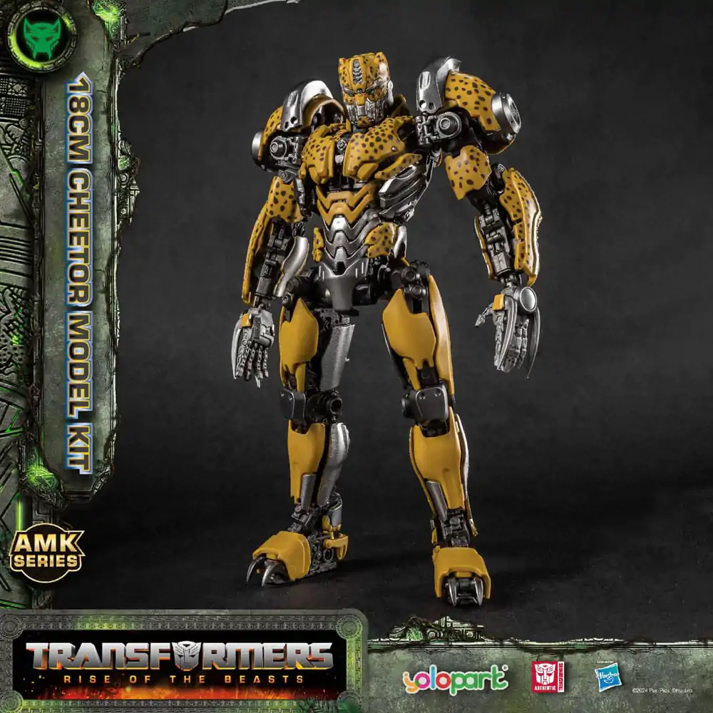 Transformers: Rise of the Beasts AMK Series Kit Model Plastic Cheetor 22 cm poza produsului