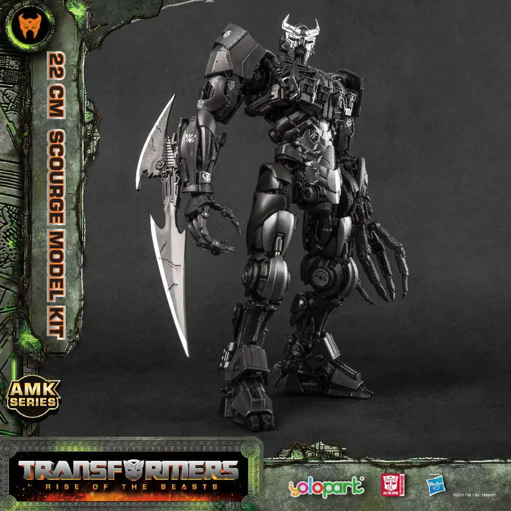 Transformers: Rise of the Beasts AMK Series Kit Model Plastic Scourge 22 cm poza produsului