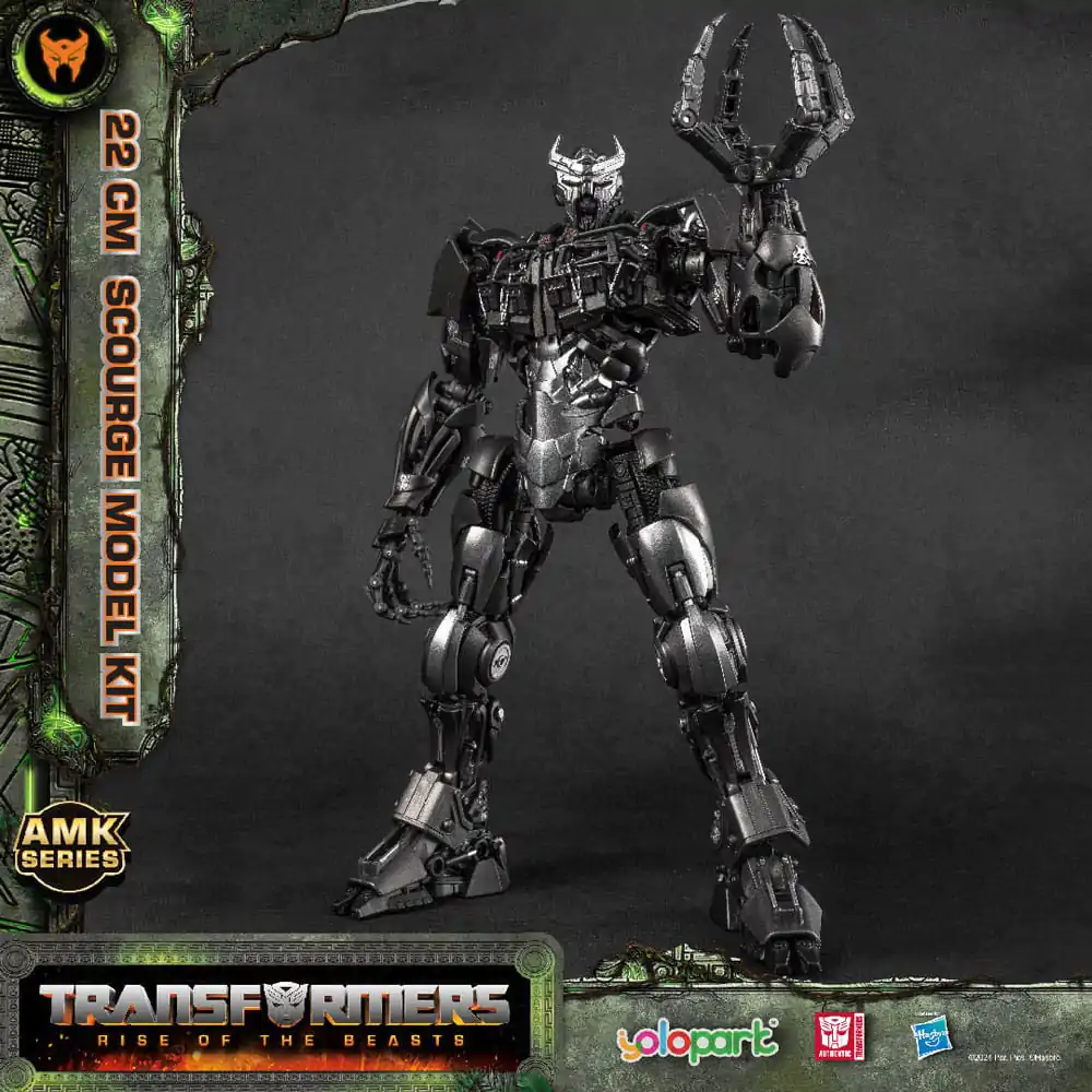 Transformers: Rise of the Beasts AMK Series Kit Model Plastic Scourge 22 cm poza produsului