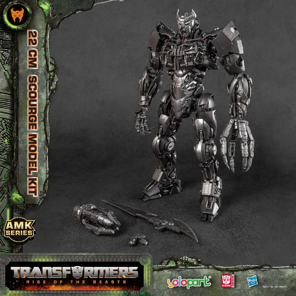 Transformers: Rise of the Beasts AMK Series Kit Model Plastic Scourge 22 cm poza produsului