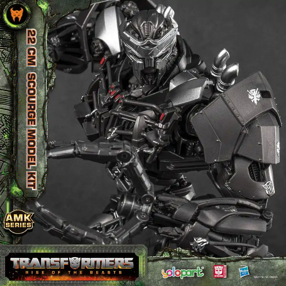 Transformers: Rise of the Beasts AMK Series Kit Model Plastic Scourge 22 cm poza produsului