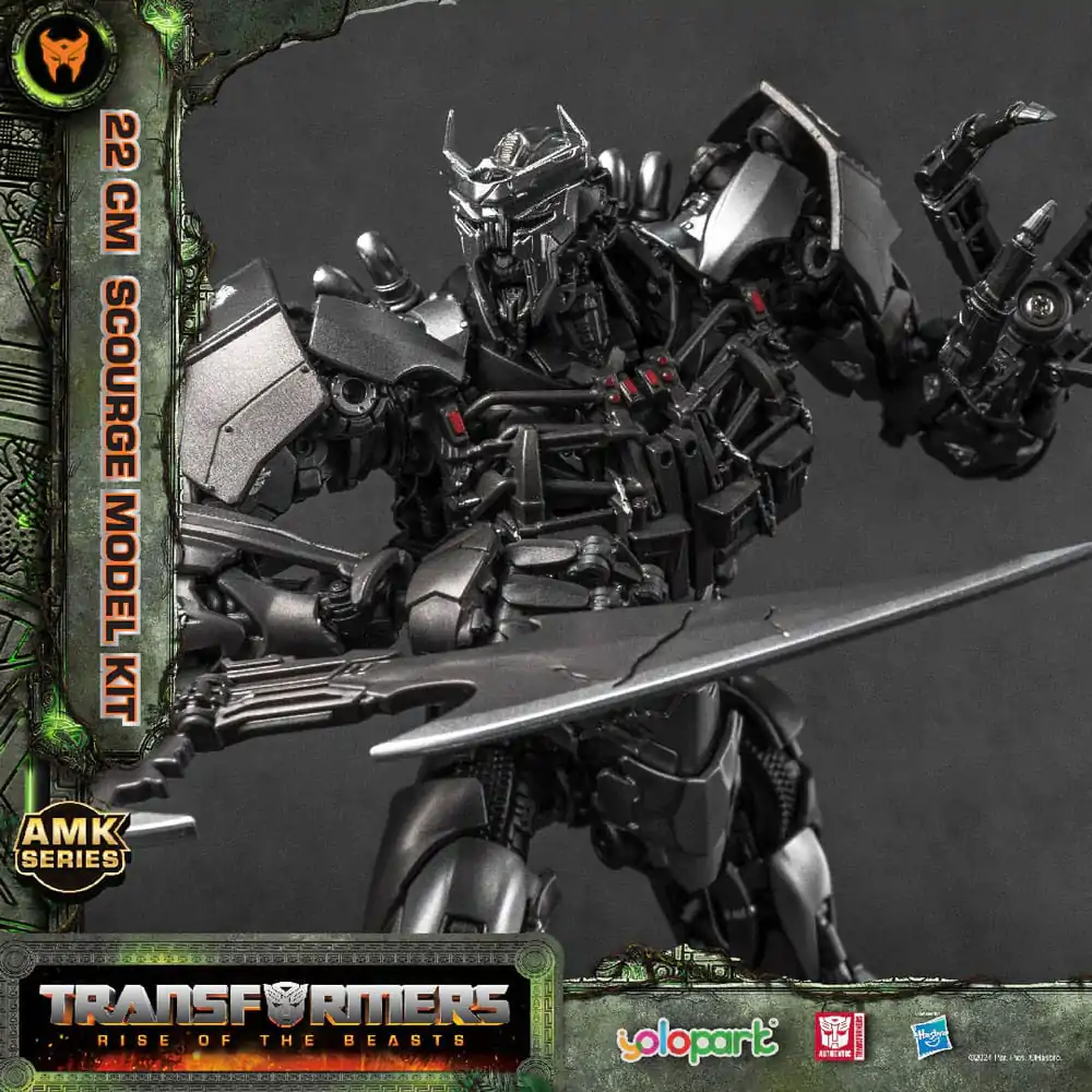 Transformers: Rise of the Beasts AMK Series Kit Model Plastic Scourge 22 cm poza produsului