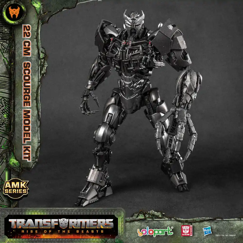 Transformers: Rise of the Beasts AMK Series Kit Model Plastic Scourge 22 cm poza produsului