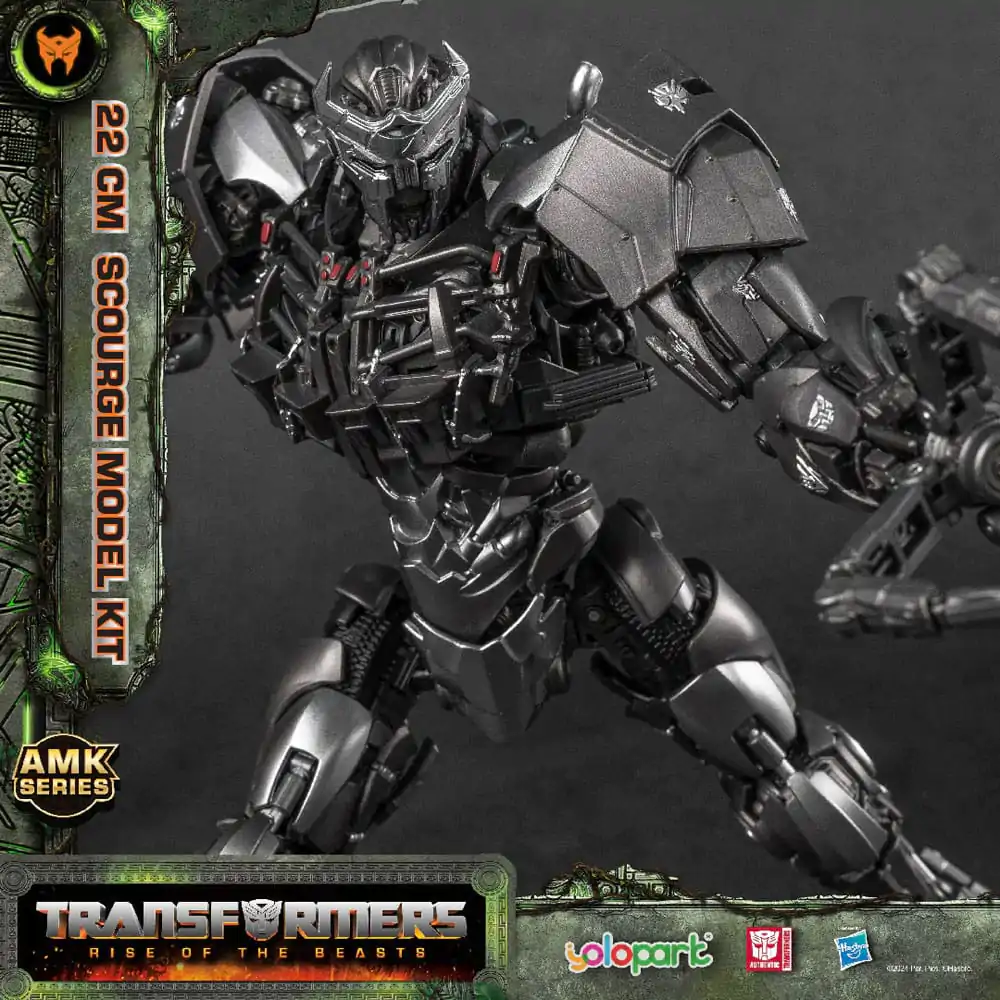 Transformers: Rise of the Beasts AMK Series Kit Model Plastic Scourge 22 cm poza produsului