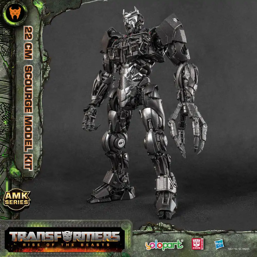 Transformers: Rise of the Beasts AMK Series Kit Model Plastic Scourge 22 cm poza produsului