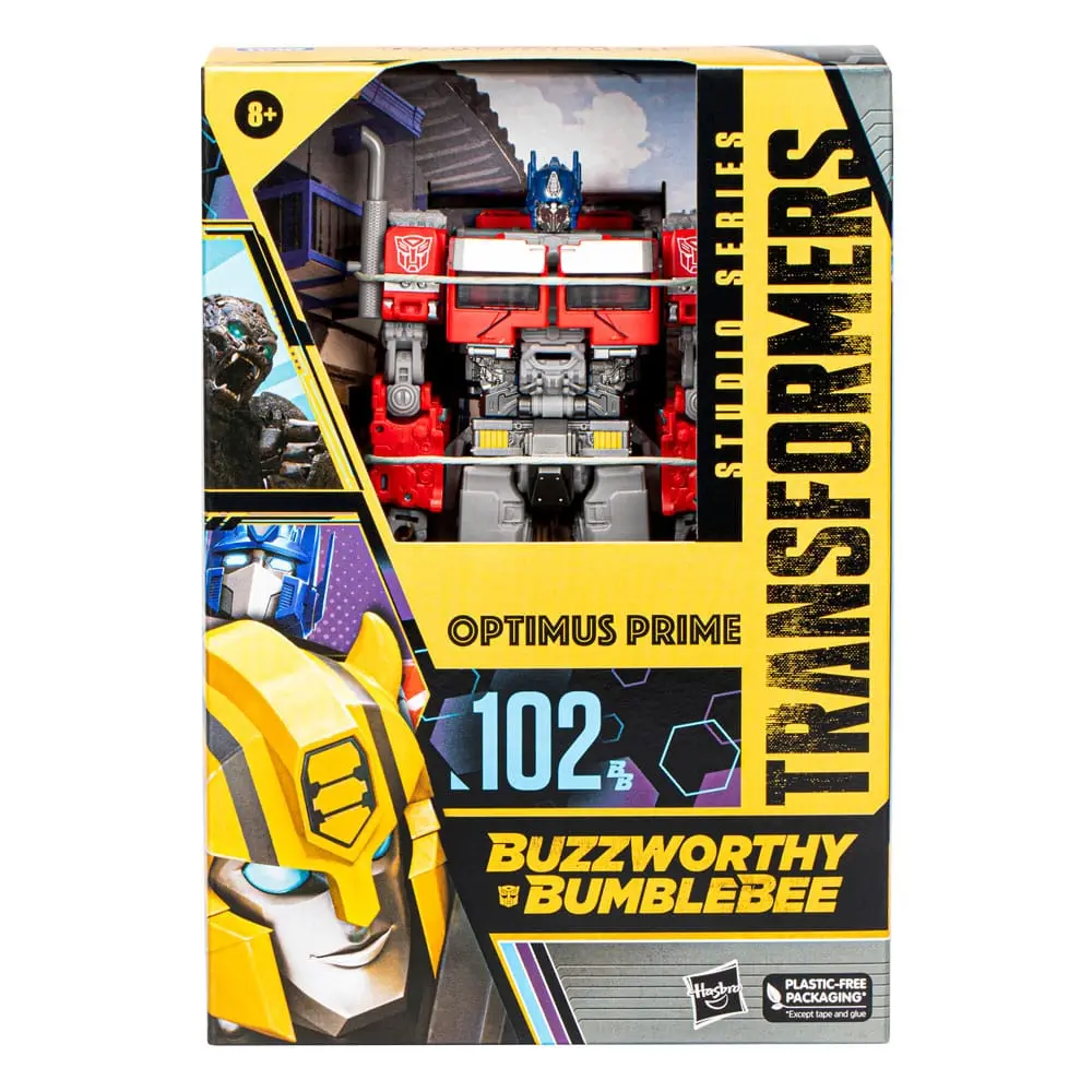 Transformers: Rise of the Beasts Buzzworthy Bumblebee Studio Series figurina de actiune 102BB Optimus Prime 16 cm poza produsului