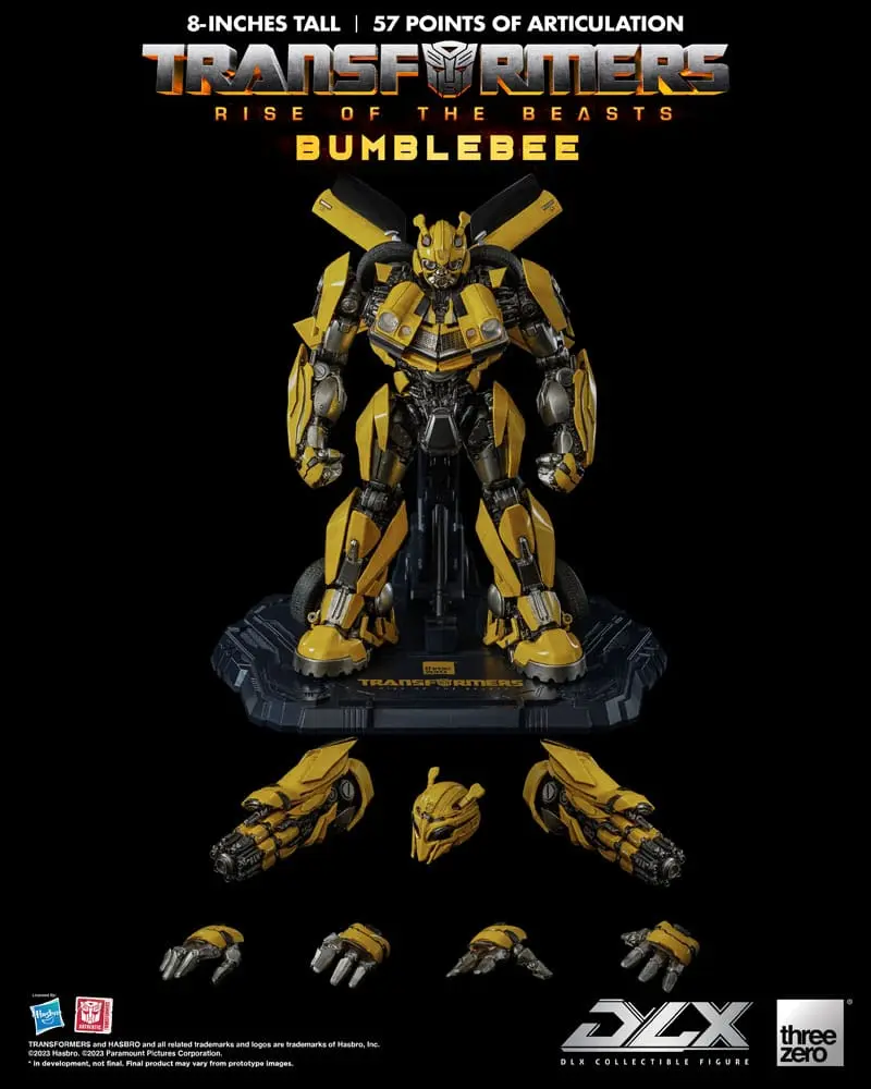 Transformers: Rise of the Beasts DLX Figurina de Acțiune 1/6 Bumblebee 23 cm poza produsului