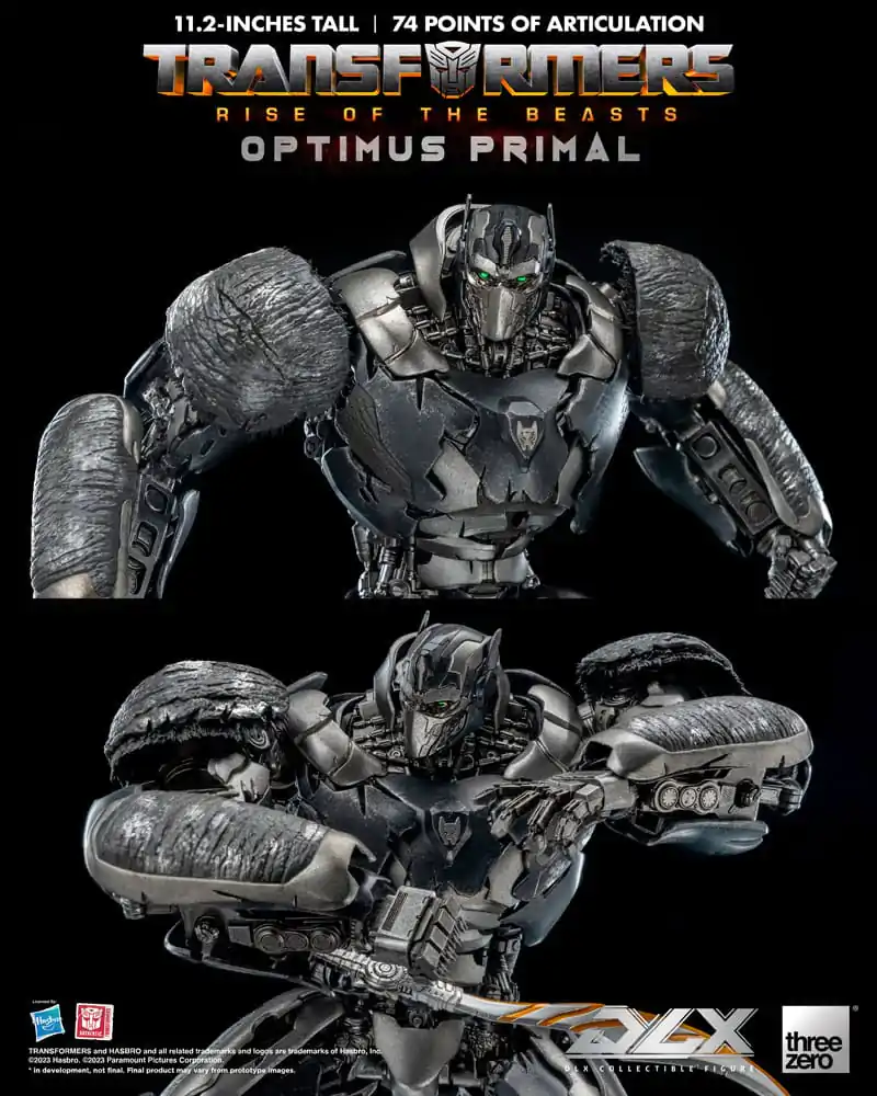 Transformers: Rise of the Beasts DLX Figurina de Acțiune 1/6 Optimus Primal 28 cm poza produsului