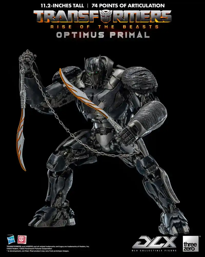 Transformers: Rise of the Beasts DLX Figurina de Acțiune 1/6 Optimus Primal 28 cm poza produsului