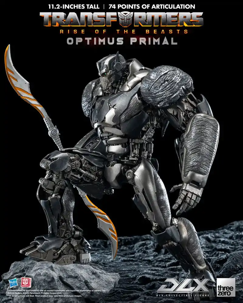 Transformers: Rise of the Beasts DLX Figurina de Acțiune 1/6 Optimus Primal 28 cm poza produsului