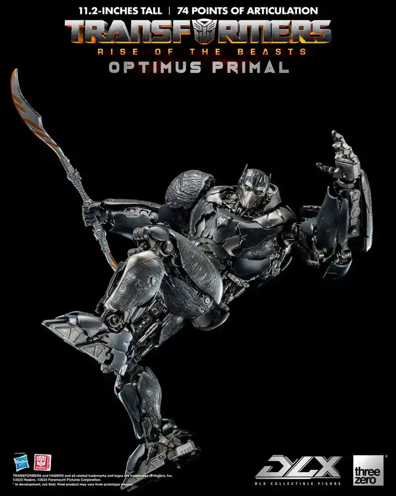 Transformers: Rise of the Beasts DLX Figurina de Acțiune 1/6 Optimus Primal 28 cm poza produsului