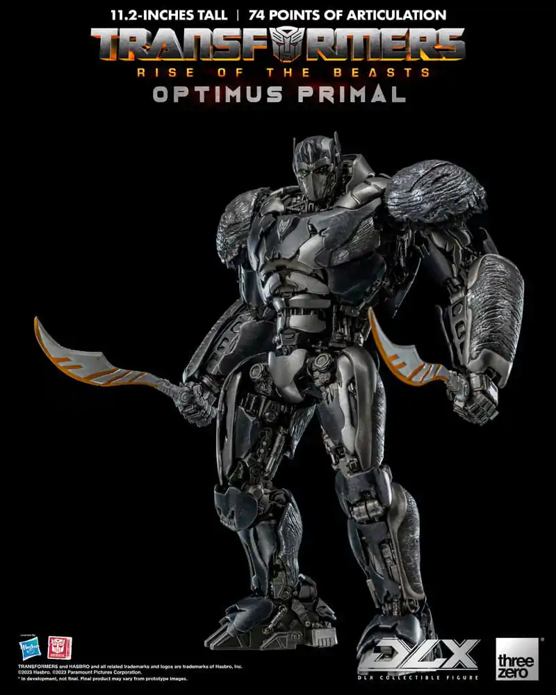 Transformers: Rise of the Beasts DLX Figurina de Acțiune 1/6 Optimus Primal 28 cm poza produsului