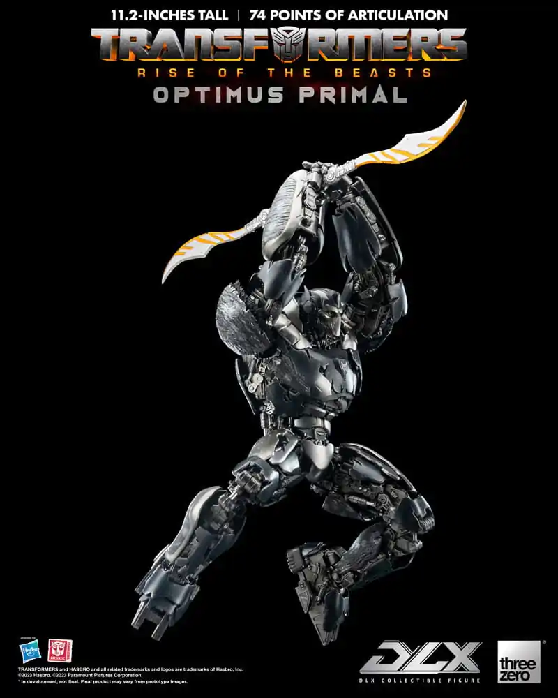 Transformers: Rise of the Beasts DLX Figurina de Acțiune 1/6 Optimus Primal 28 cm poza produsului