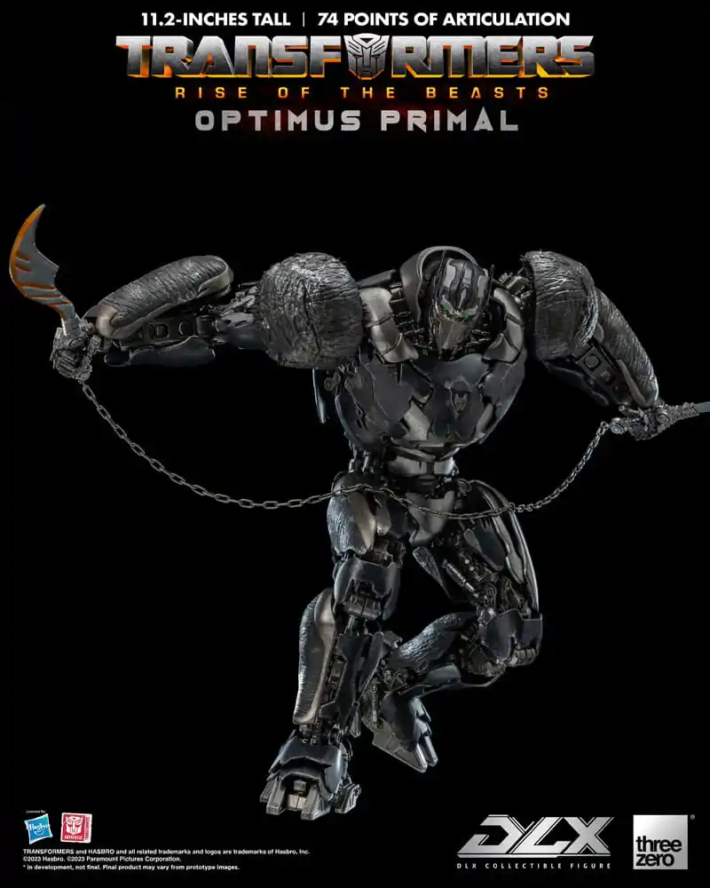 Transformers: Rise of the Beasts DLX Figurina de Acțiune 1/6 Optimus Primal 28 cm poza produsului