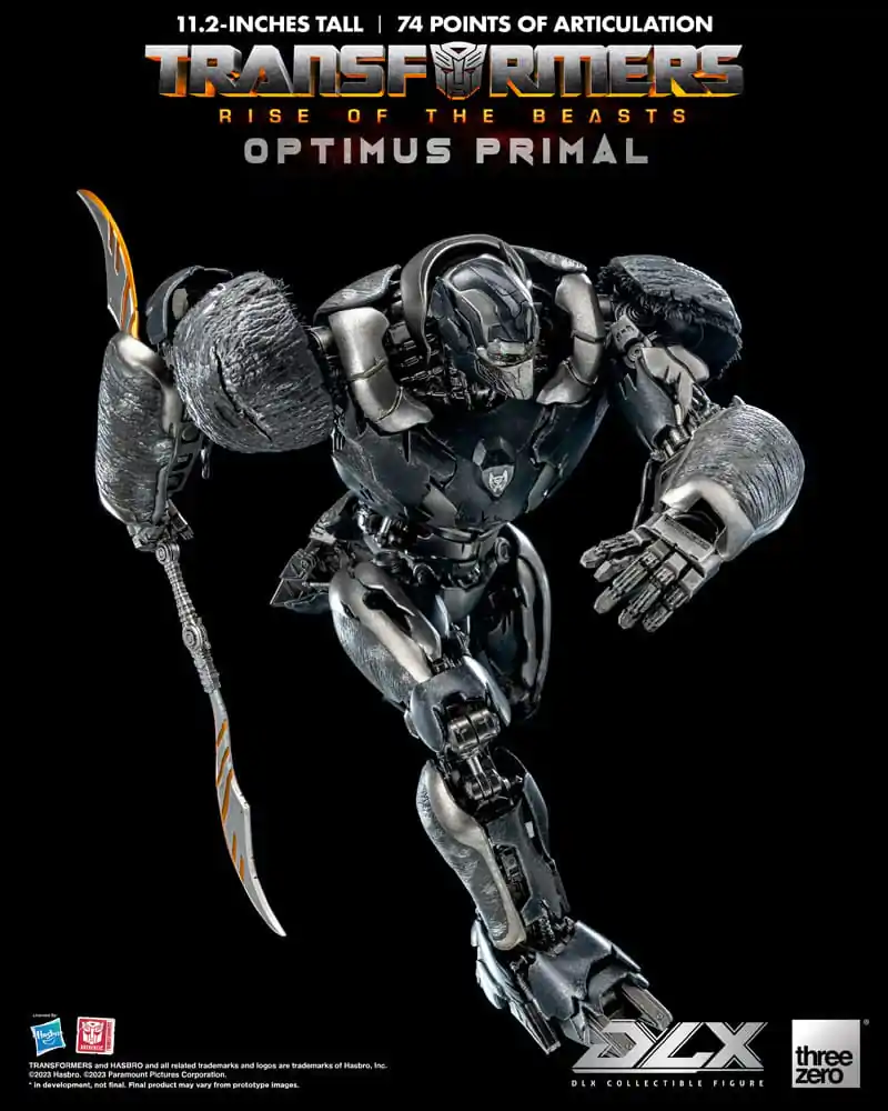 Transformers: Rise of the Beasts DLX Figurina de Acțiune 1/6 Optimus Primal 28 cm poza produsului