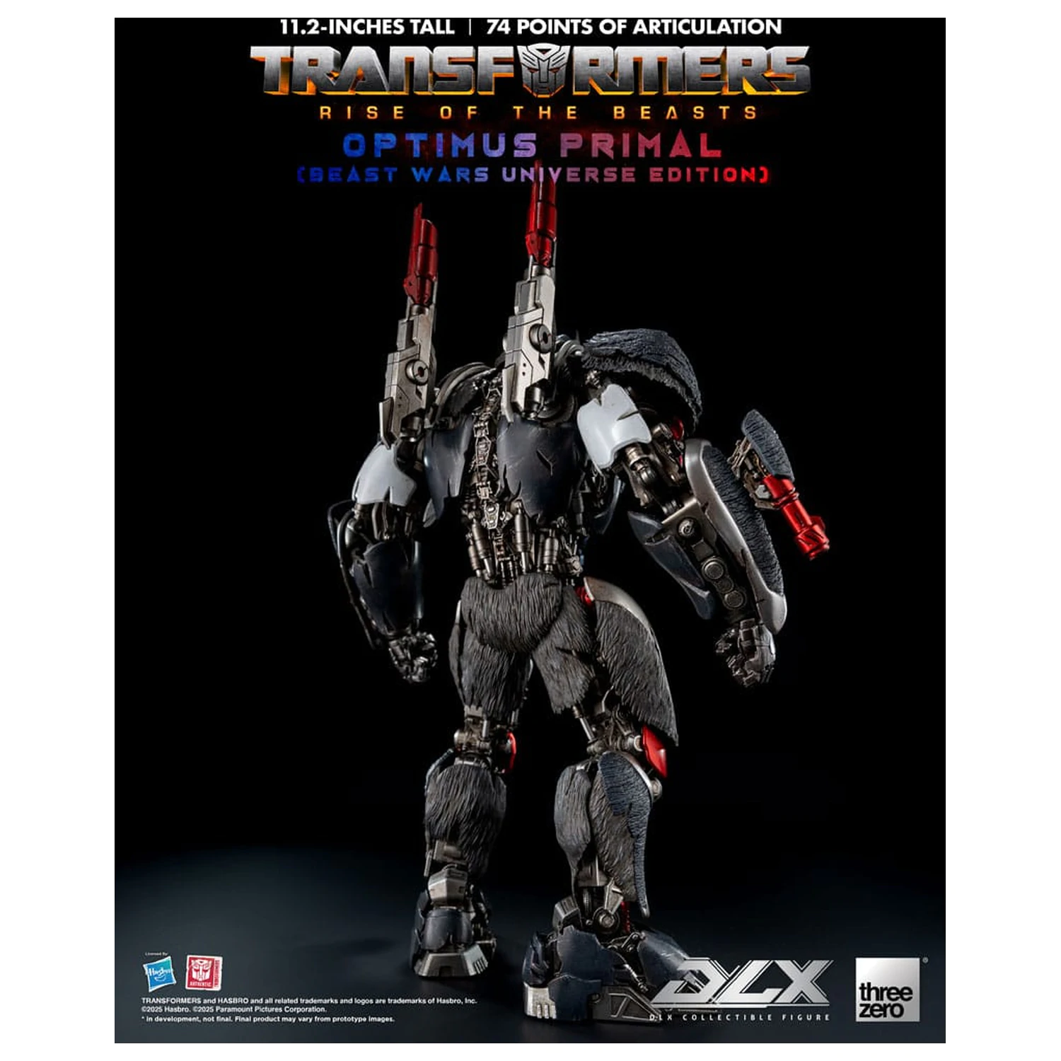 Transformers: Rise of the Beasts DLX Figurina de actiune Optimus Primal (Beast Wars Universe Edition) 29 cm poza produsului