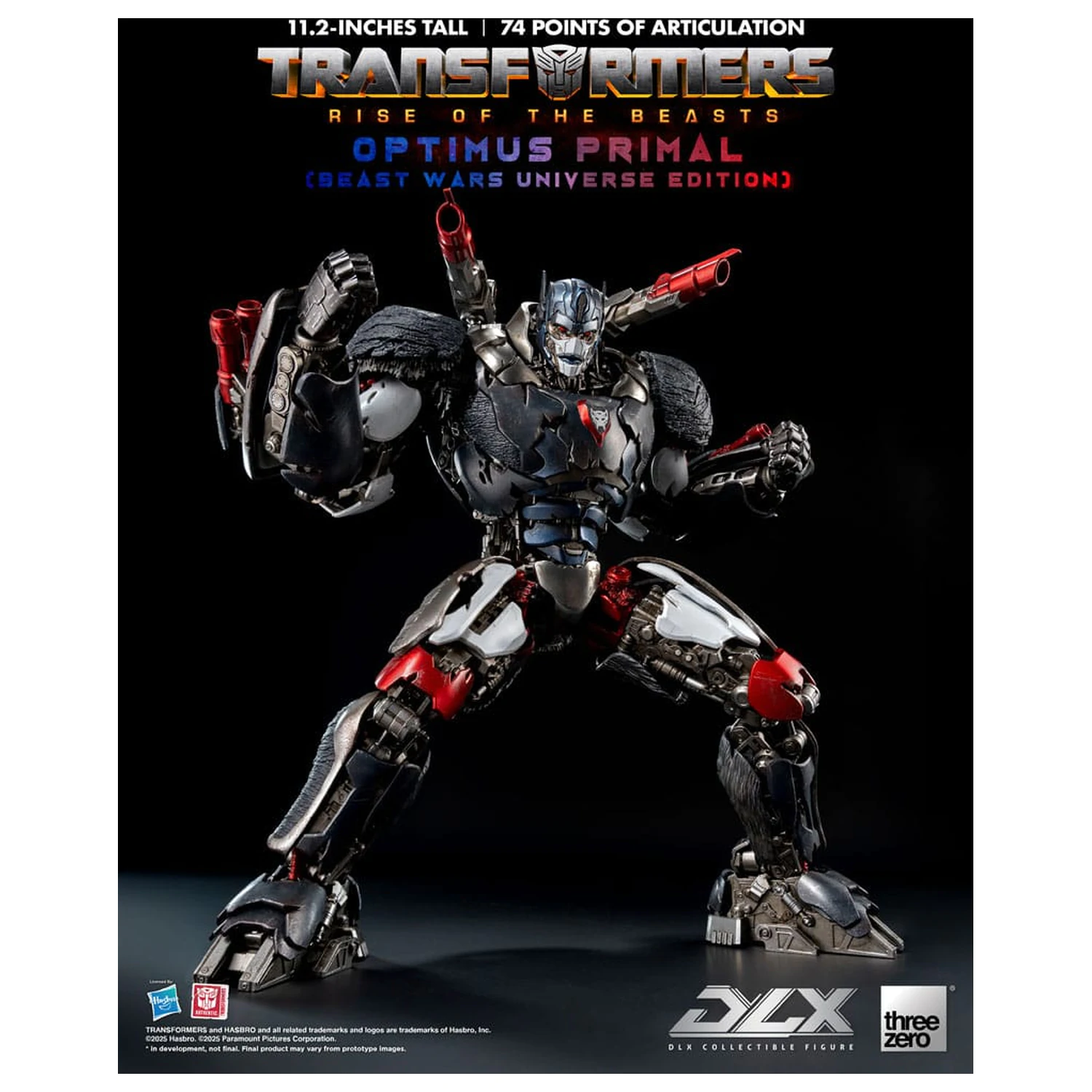 Transformers: Rise of the Beasts DLX Figurina de actiune Optimus Primal (Beast Wars Universe Edition) 29 cm poza produsului