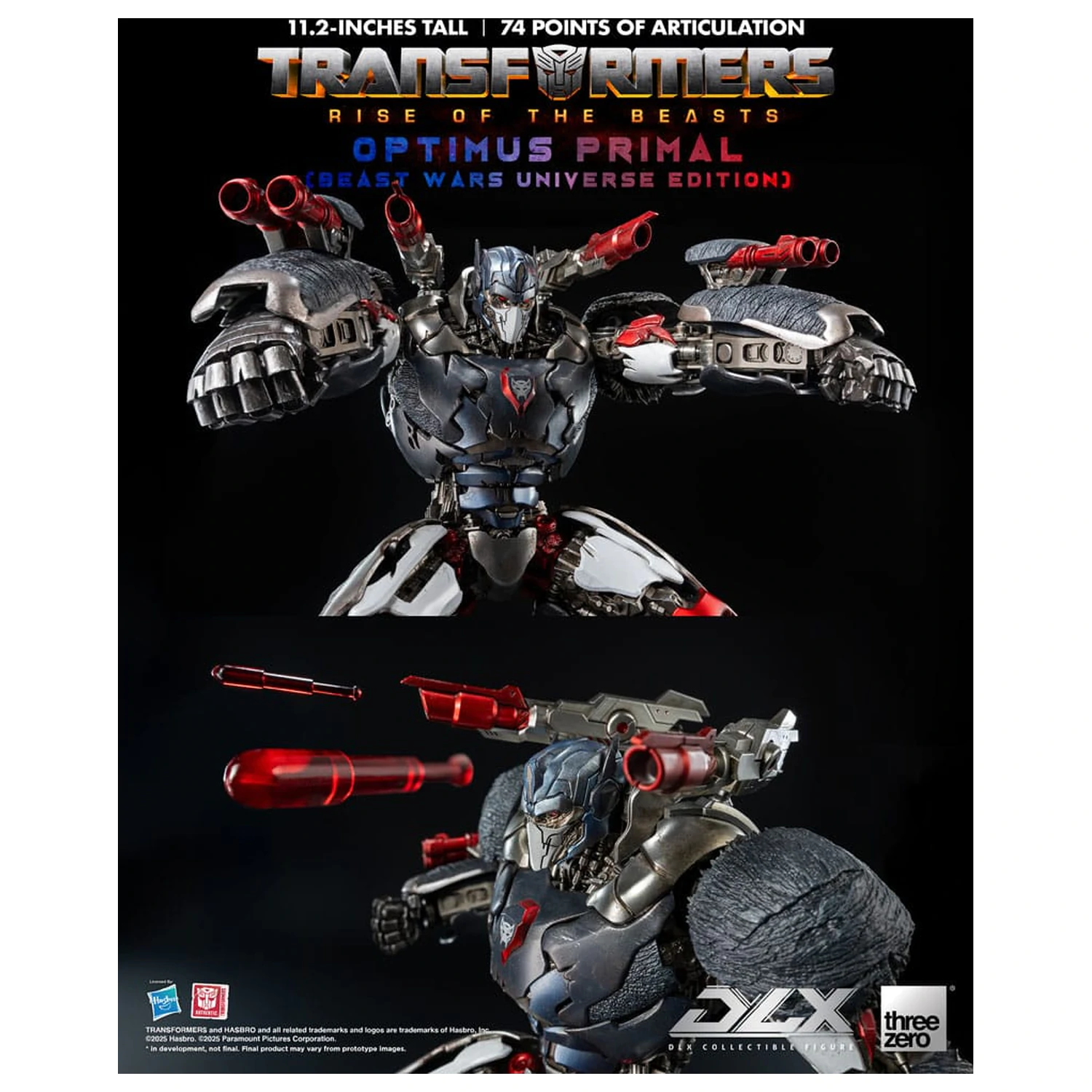 Transformers: Rise of the Beasts DLX Figurina de actiune Optimus Primal (Beast Wars Universe Edition) 29 cm poza produsului