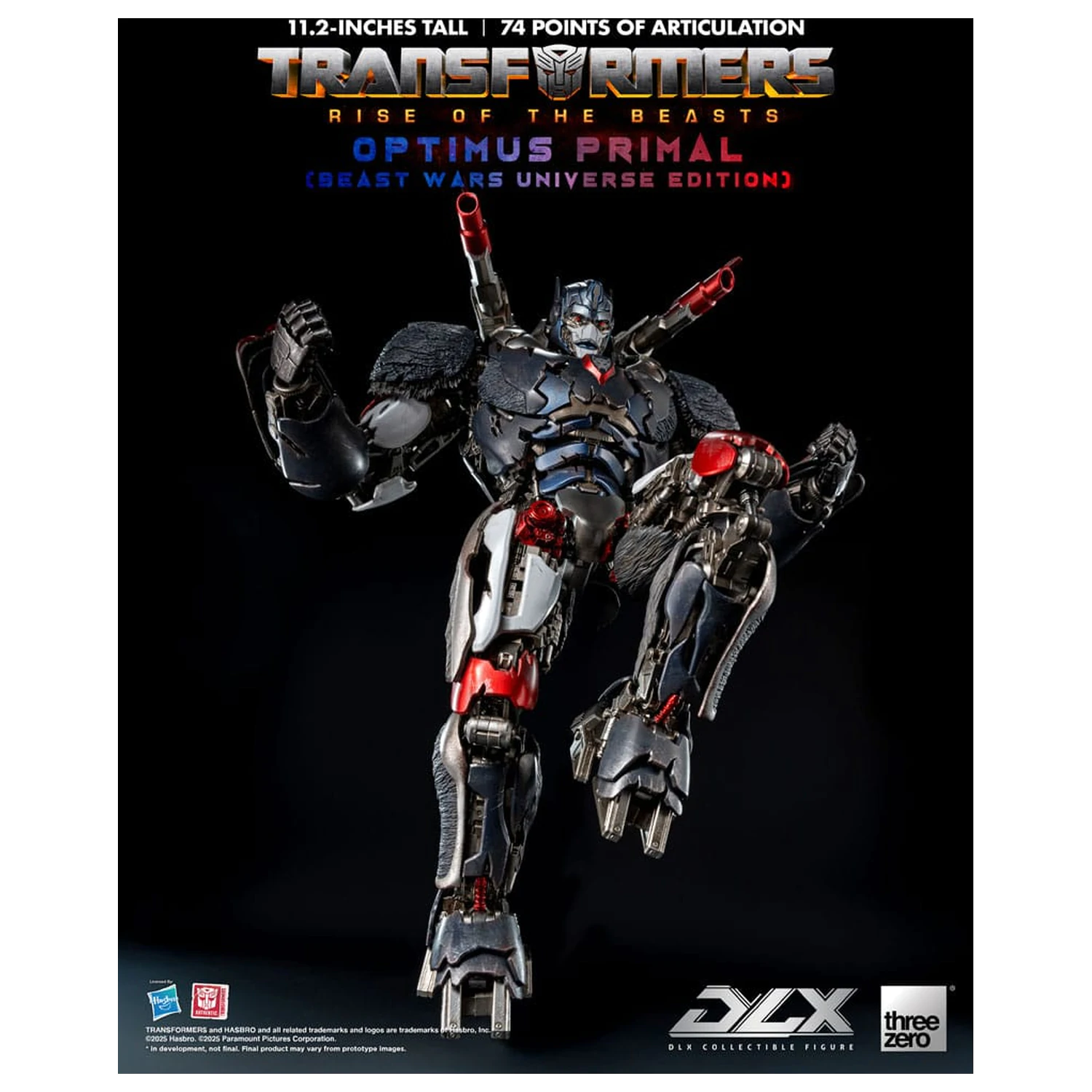 Transformers: Rise of the Beasts DLX Figurina de actiune Optimus Primal (Beast Wars Universe Edition) 29 cm poza produsului
