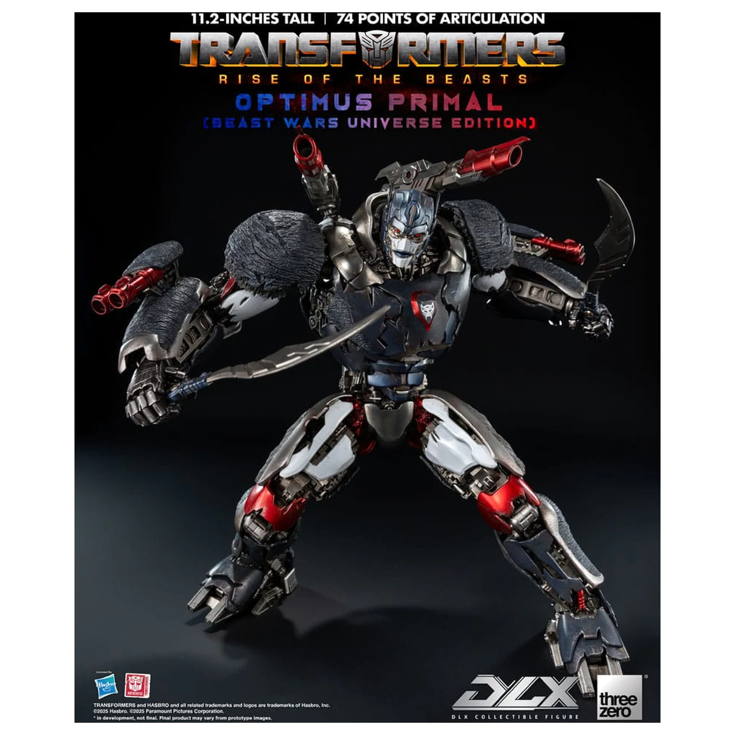 Transformers: Rise of the Beasts DLX Figurina de actiune Optimus Primal (Beast Wars Universe Edition) 29 cm poza produsului