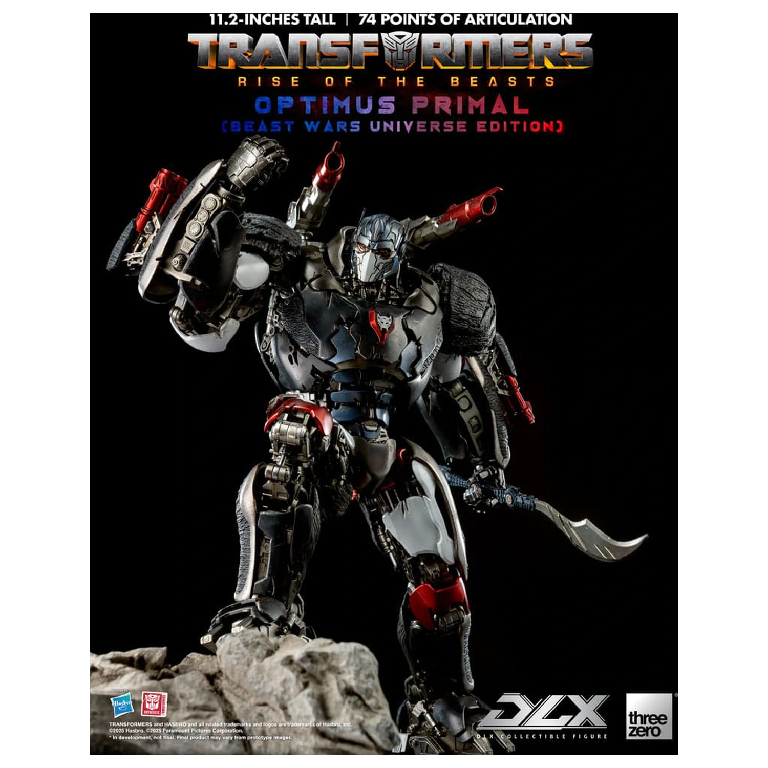 Transformers: Rise of the Beasts DLX Figurina de actiune Optimus Primal (Beast Wars Universe Edition) 29 cm poza produsului