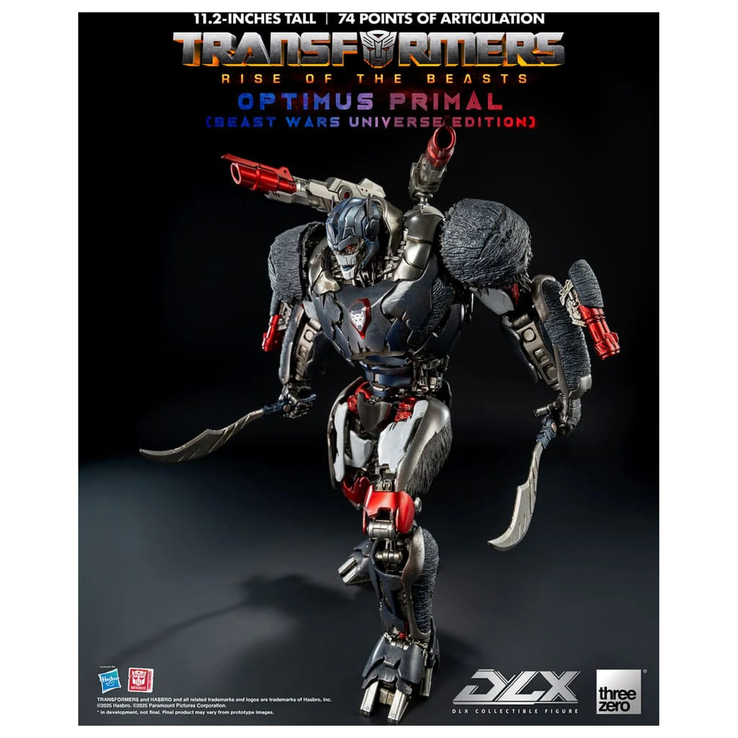 Transformers: Rise of the Beasts DLX Figurina de actiune Optimus Primal (Beast Wars Universe Edition) 29 cm poza produsului