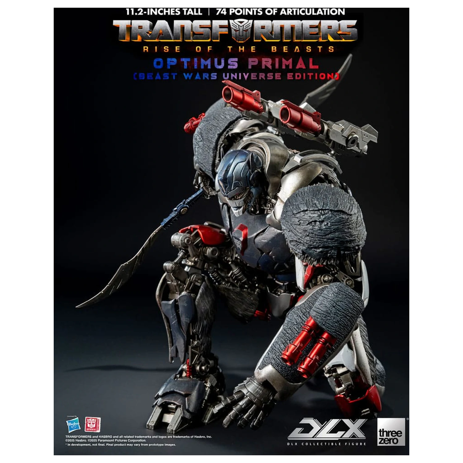 Transformers: Rise of the Beasts DLX Figurina de actiune Optimus Primal (Beast Wars Universe Edition) 29 cm poza produsului