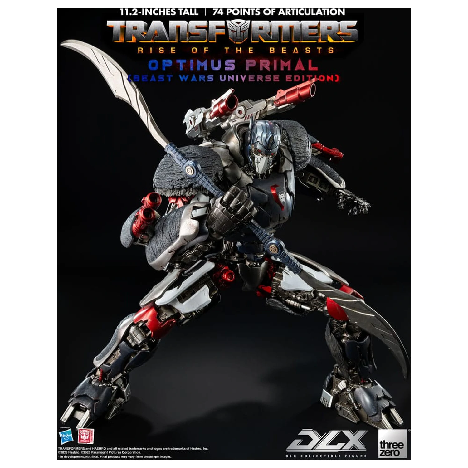Transformers: Rise of the Beasts DLX Figurina de actiune Optimus Primal (Beast Wars Universe Edition) 29 cm poza produsului