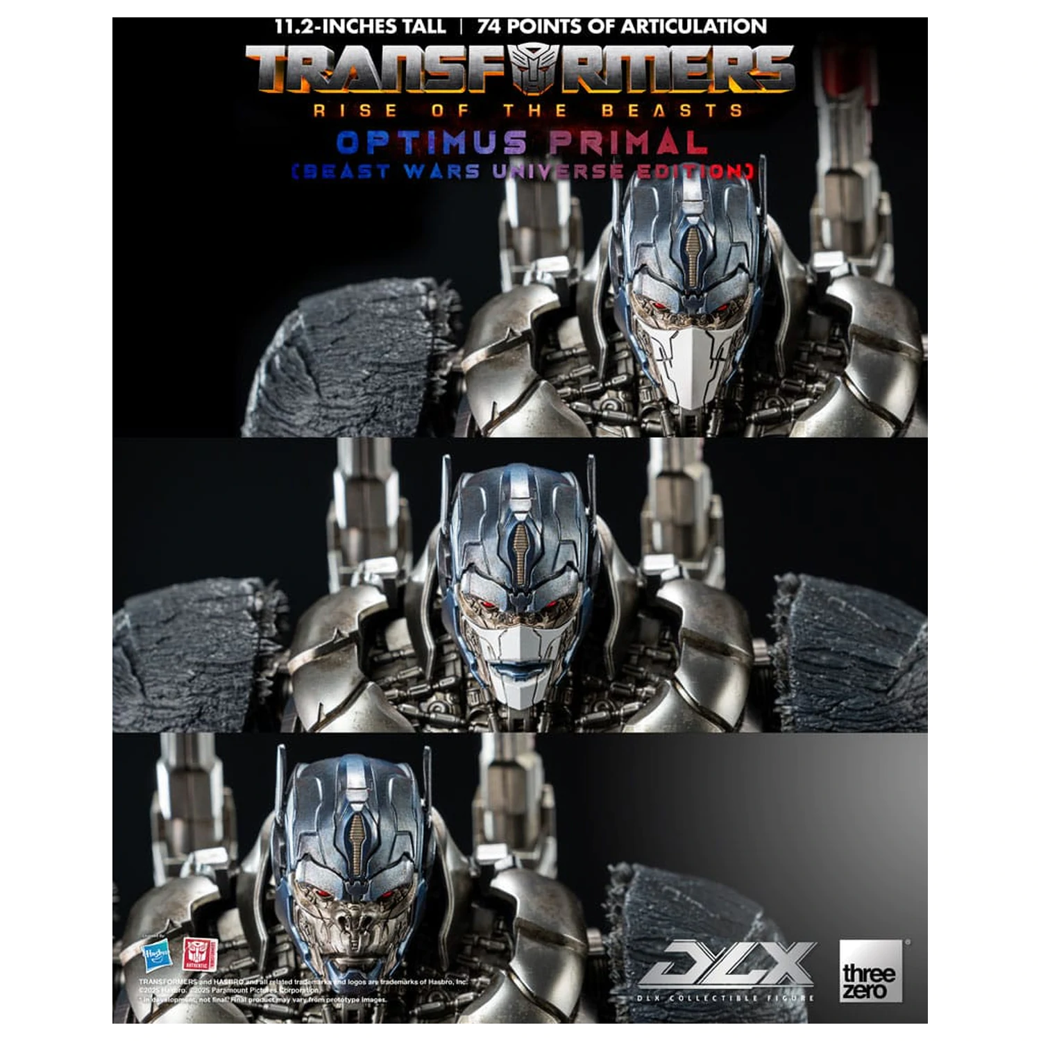 Transformers: Rise of the Beasts DLX Figurina de actiune Optimus Primal (Beast Wars Universe Edition) 29 cm poza produsului