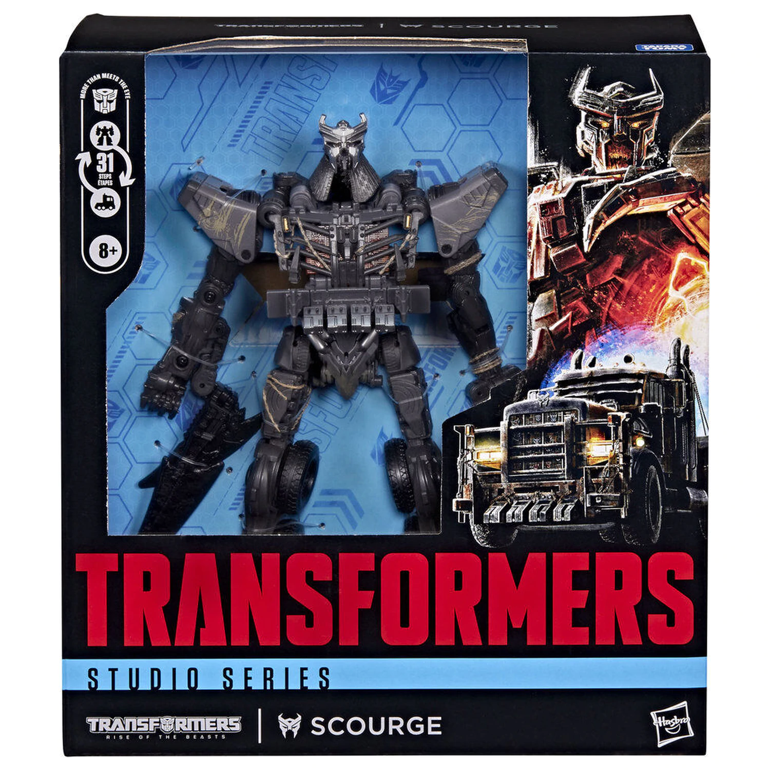 Transformers Rise Of The Beasts - Transformers Studio Series figurina Scourge 21.5cm poza produsului
