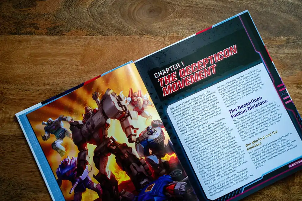 Transformers Carte RPG Decepticon Directive Sourcebook *Versiune în engleză* poza produsului