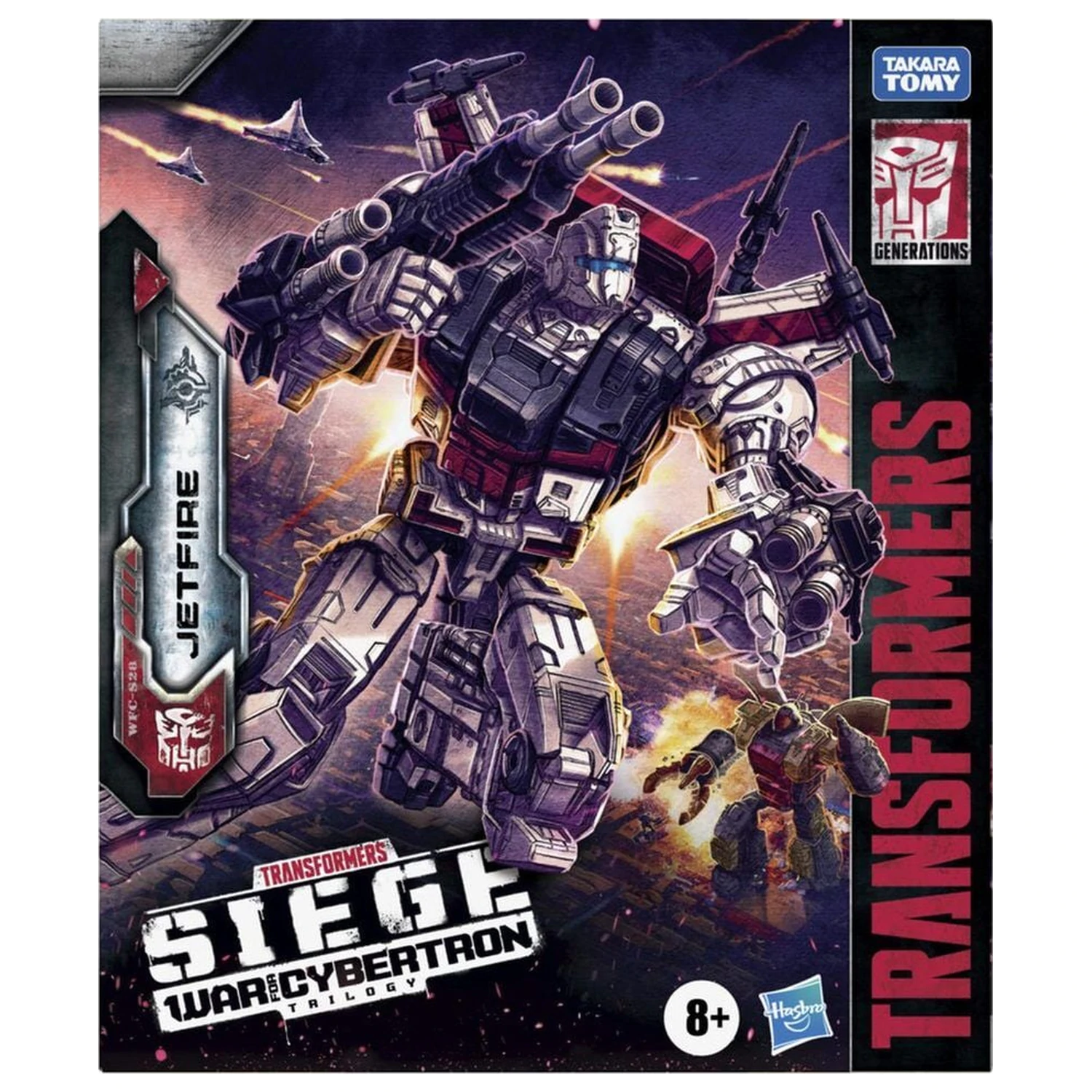Figurina Transformers Siege War for Cybertron Jetfire 28cm poza produsului