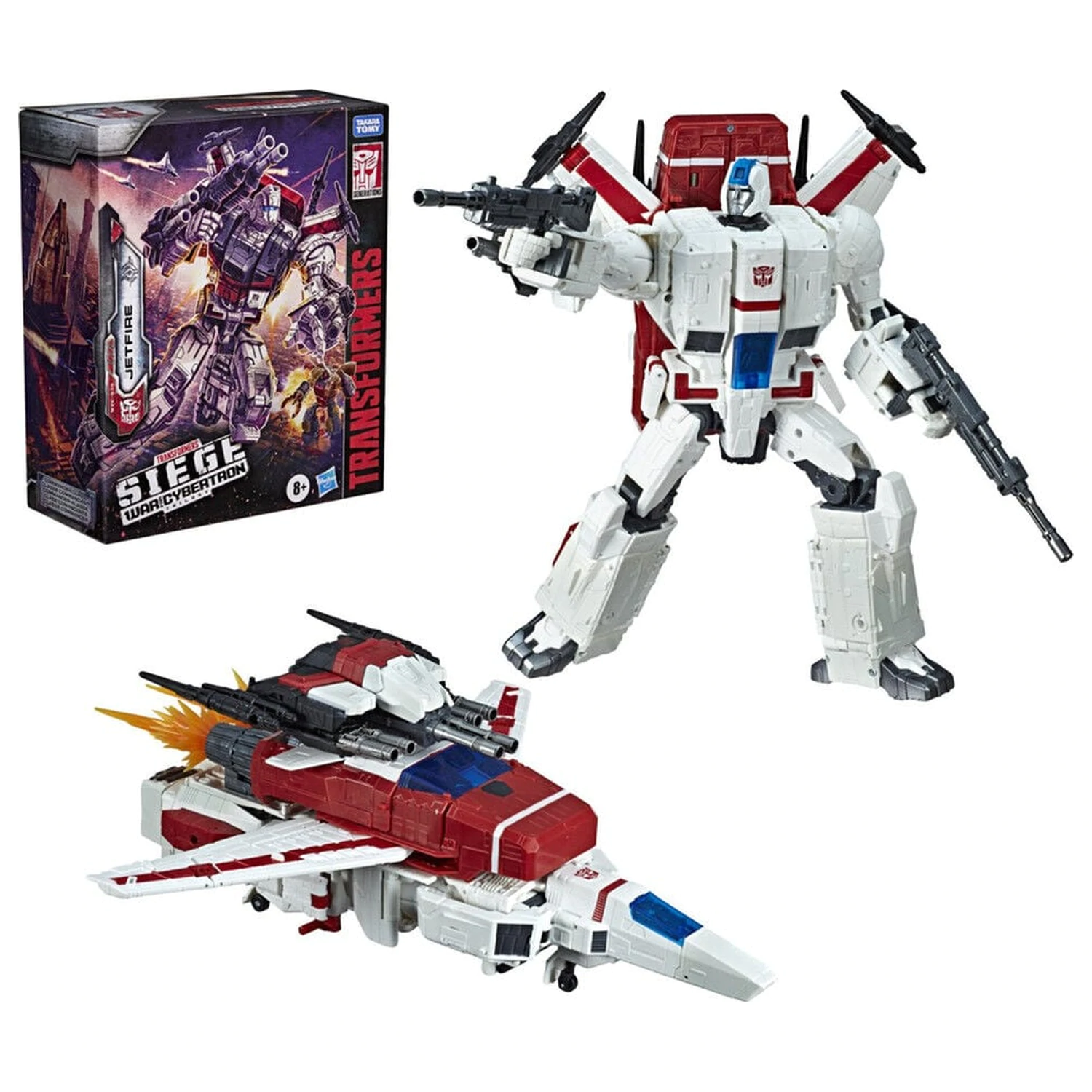 Figurina Transformers Siege War for Cybertron Jetfire 28cm poza produsului