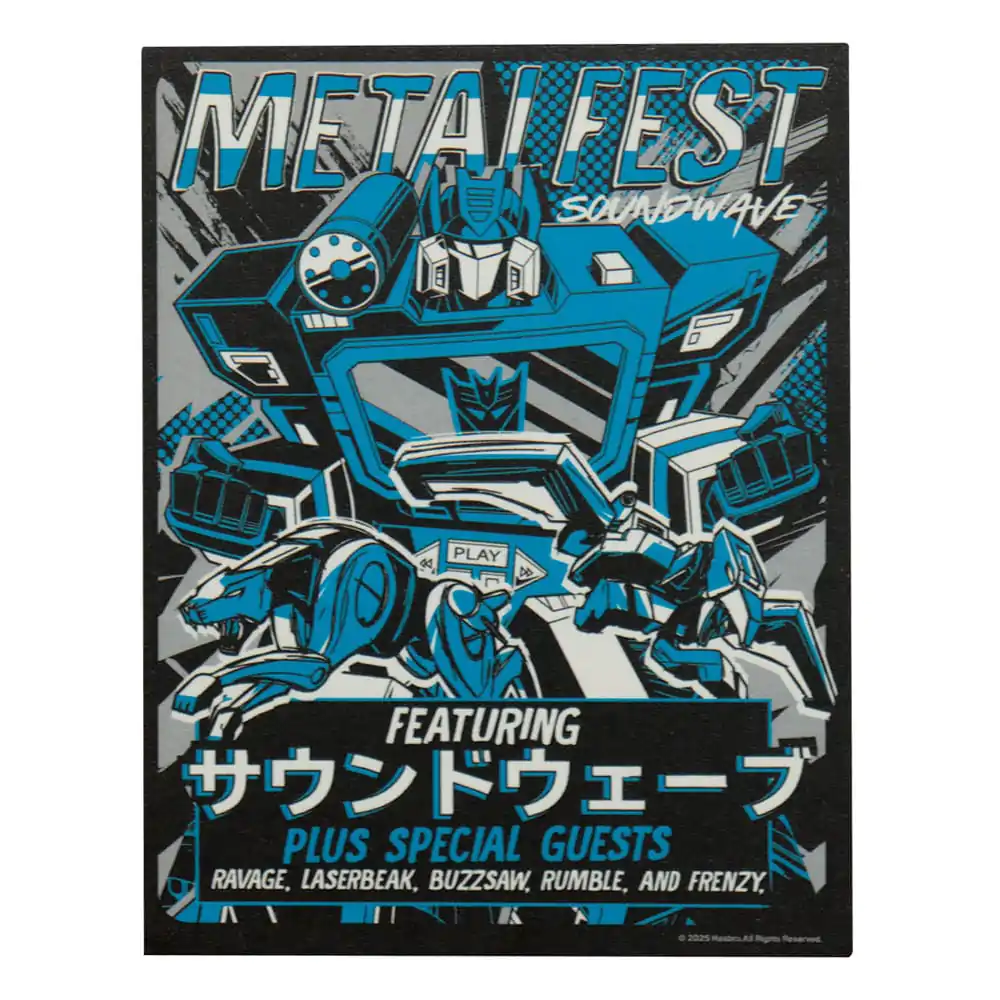 Transformers Replica Soundwave Caseta Limited Edition poza produsului