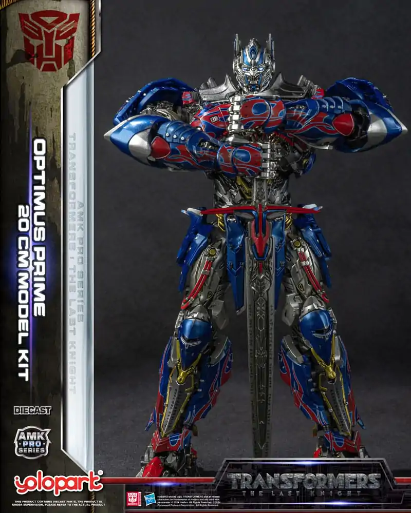 Transformers: The Last Knight AMK Pro Series Kit Model Plastic Optimus Prime (Oversea Version) 20 cm poza produsului