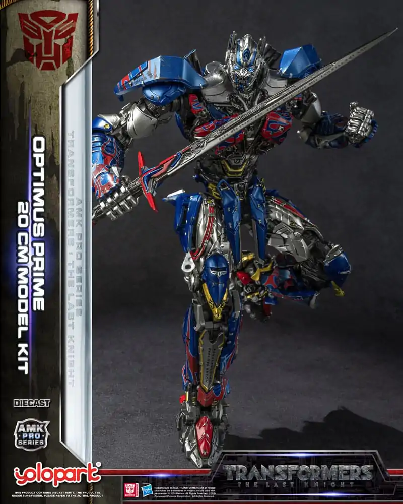 Transformers: The Last Knight AMK Pro Series Kit Model Plastic Optimus Prime (Oversea Version) 20 cm poza produsului