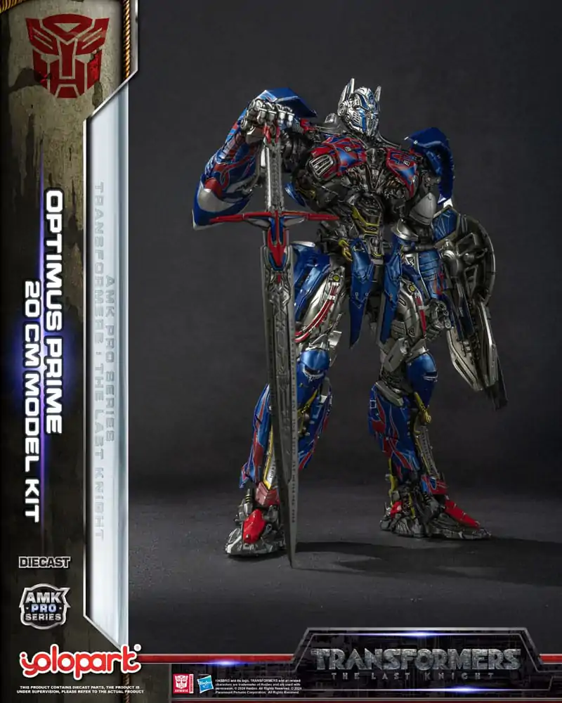 Transformers: The Last Knight AMK Pro Series Kit Model Plastic Optimus Prime (Oversea Version) 20 cm poza produsului