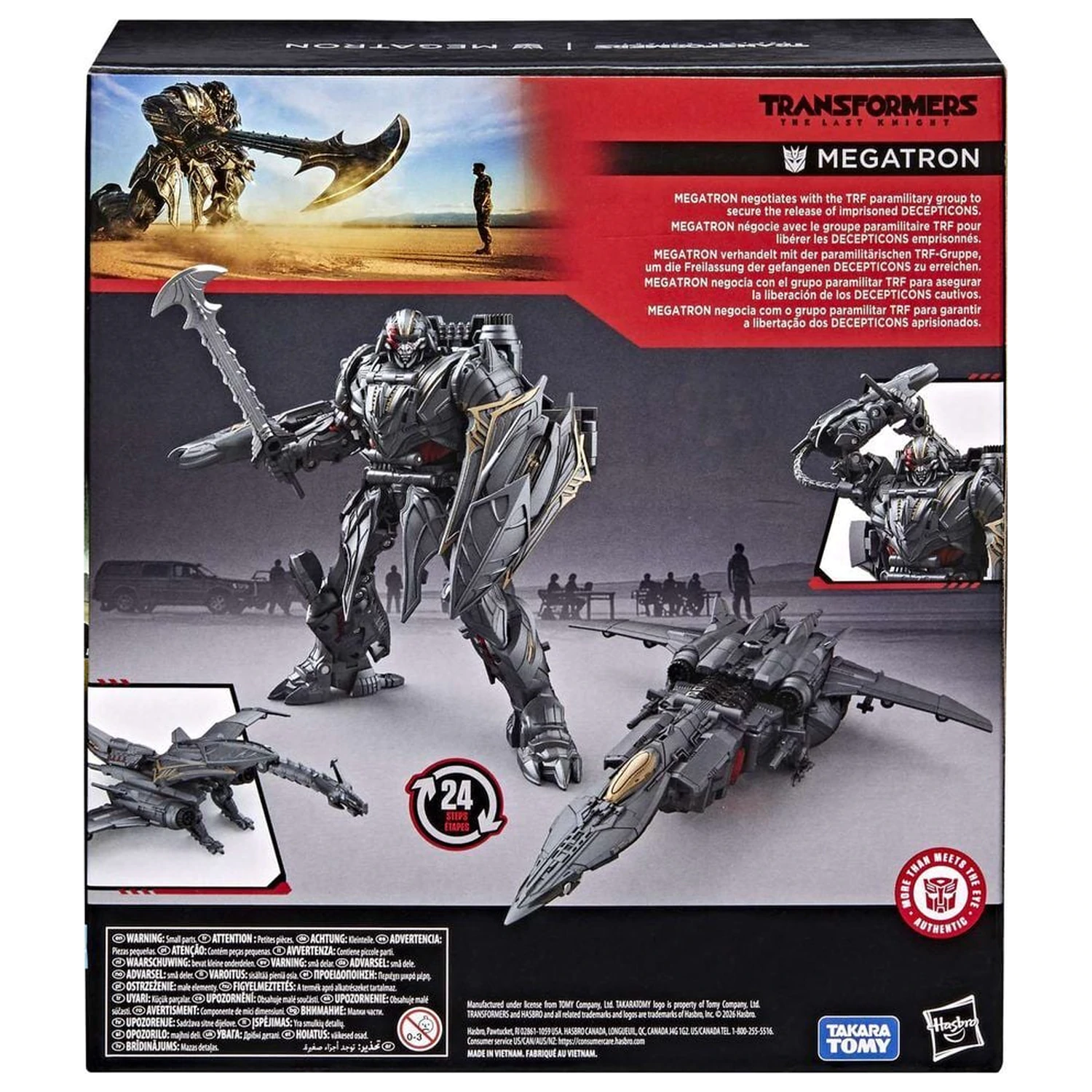 Figura Transformers The Last Knight Megatron 18 cm poza produsului