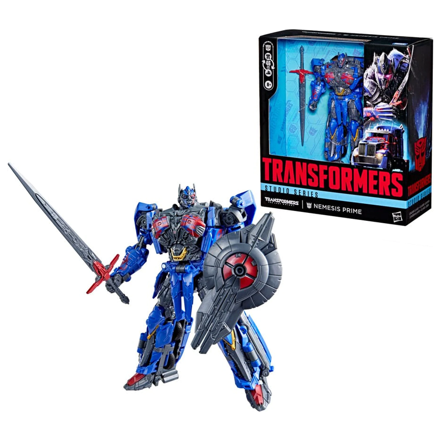 Transformers: The Last Knight Studio Series Leader Class Figurina de actiune Nemesis Prime 22 cm poza produsului